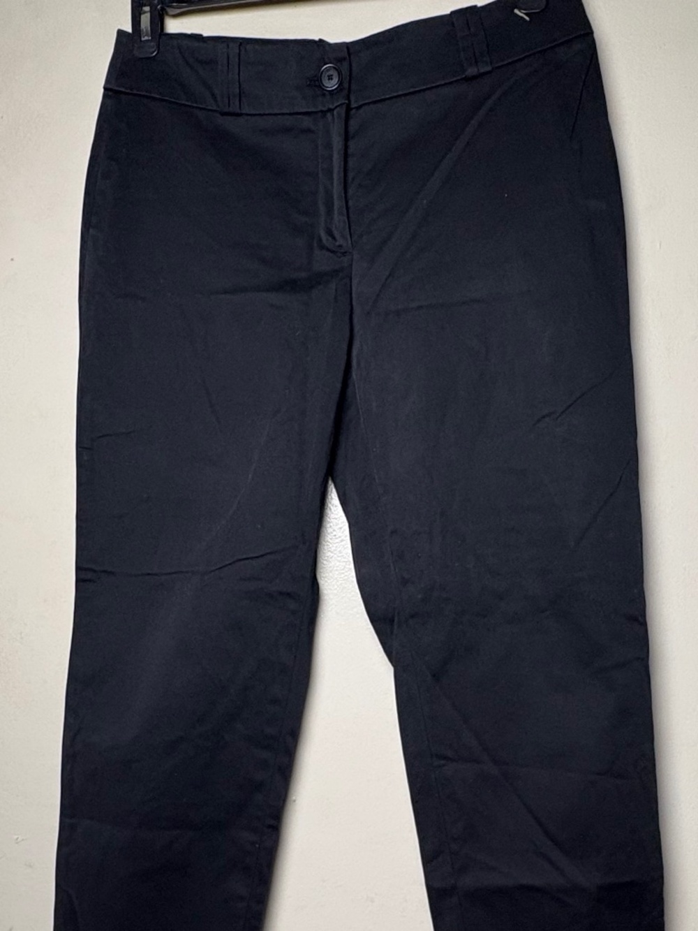 LOFT Cropped Pants Black Sz 6